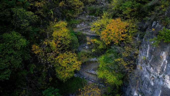 太行古道 唯美山水 白陉古道 古栈道