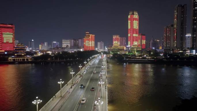 南宁邕江大桥夜景