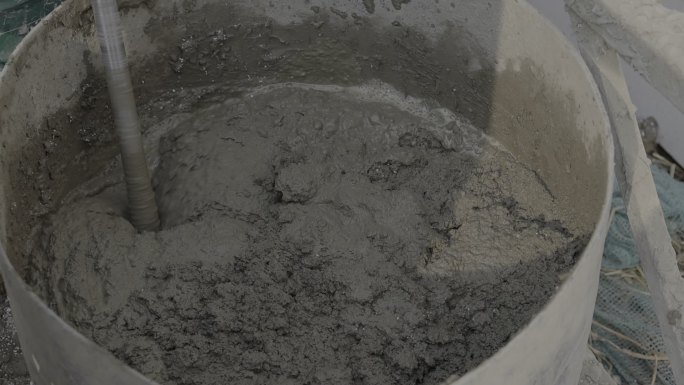 建筑工地水泥搅拌