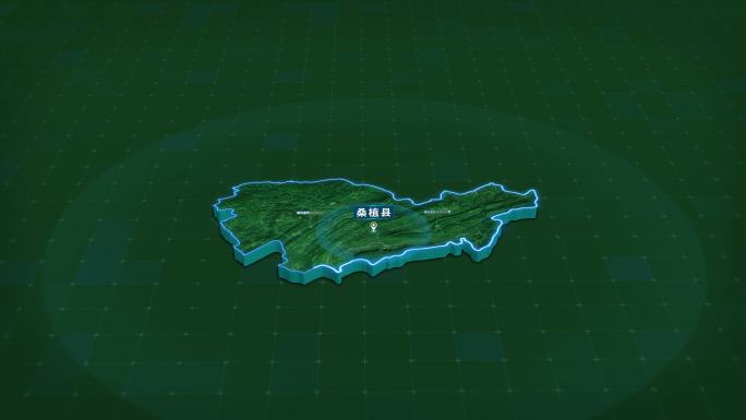 湖南张家界桑植县面积人口信息区位地图展示