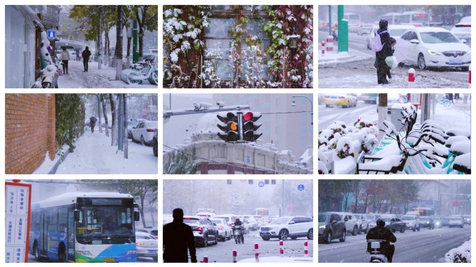 大雪 冬至 城市大雪