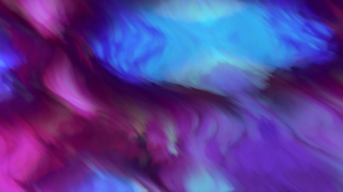 炫彩色块抽象波浪流动光影绘画艺术背景6
