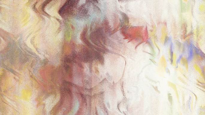 炫彩色块抽象波浪流动光影绘画艺术背景5
