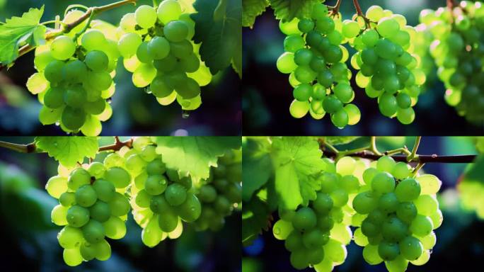 水果农业葡萄园农场提子采摘种植食物葡萄酒