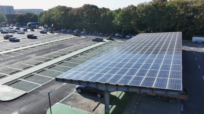 停车场车棚光伏太阳能新能源