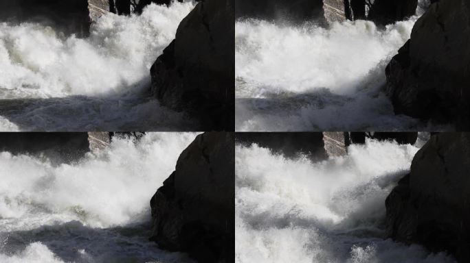 峡谷激浪-高速摄影