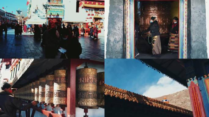 西藏旅行视频片段合集4k实拍微电影