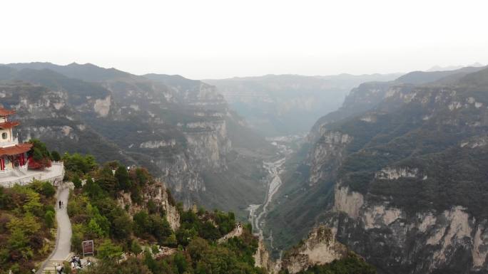 太行山大峡谷 八泉峡航拍