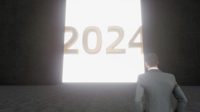 4K跨年2024年光影大门打开