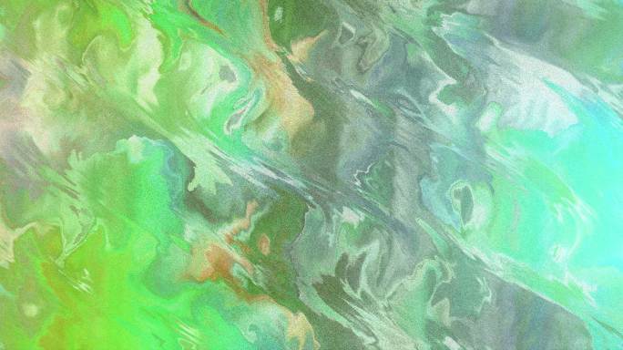 炫彩色块抽象波浪流动光影绘画艺术背景17