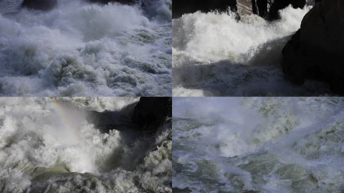 金沙江峡谷激流-高速摄影