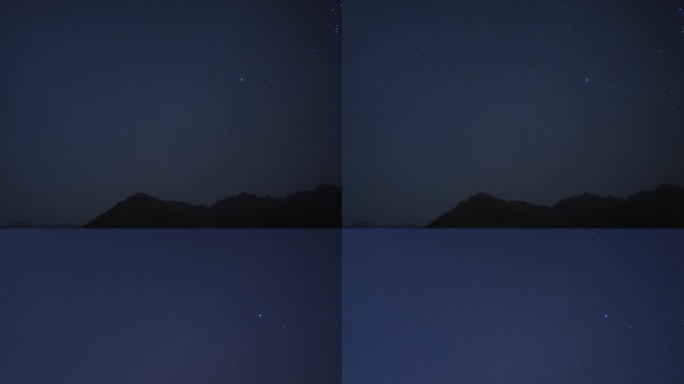 星空延时 岁月变迁 沧海桑田