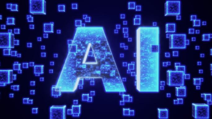 AI空间02(AE模板) 超级计算核心