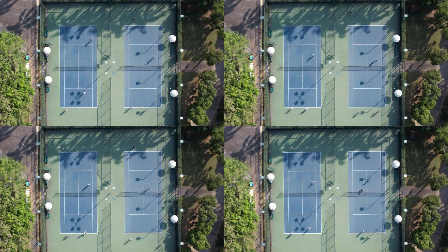 【正版素材】网球场