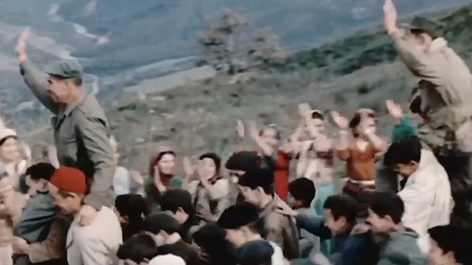 1962年阿尔及利亚人民庆祝独立