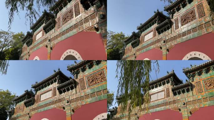 北京北海公园皇家园林北海公园北海公园内