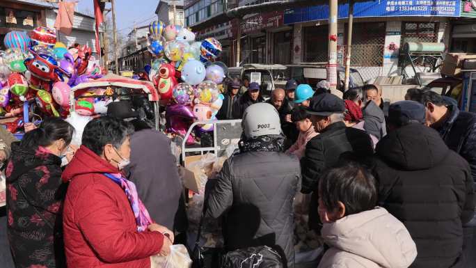 赶集 赶会 农村  地摊传统文化 烟火气