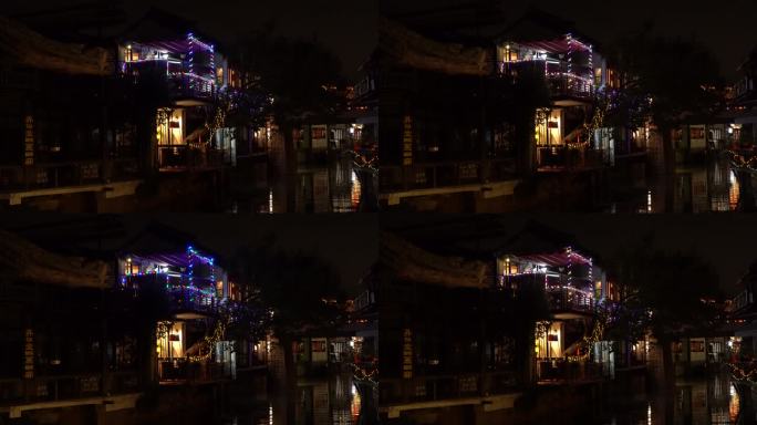 上海朱家角夜景