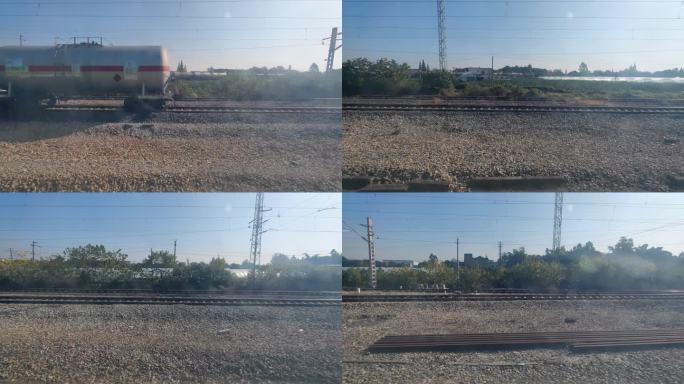 成都坐高铁到西双版纳沿途-四川乡村风景