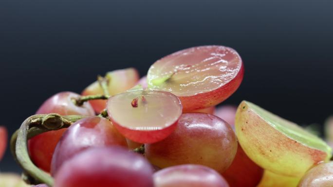 提子葡萄新鲜的葡萄水果