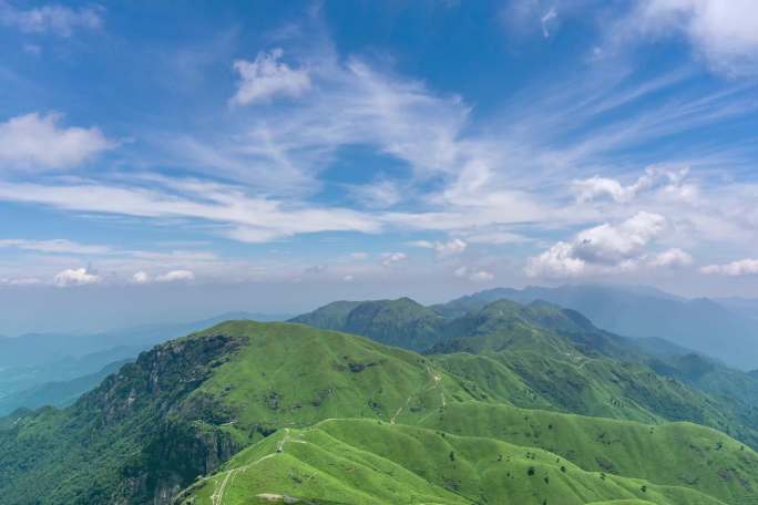 江西武功山延时