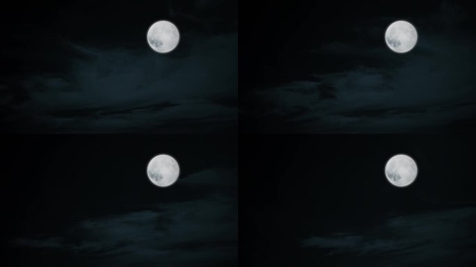月亮流云