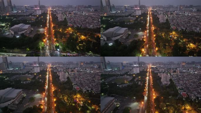 中山市城市夜景