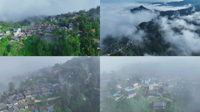 4K榕江县三盘苗寨