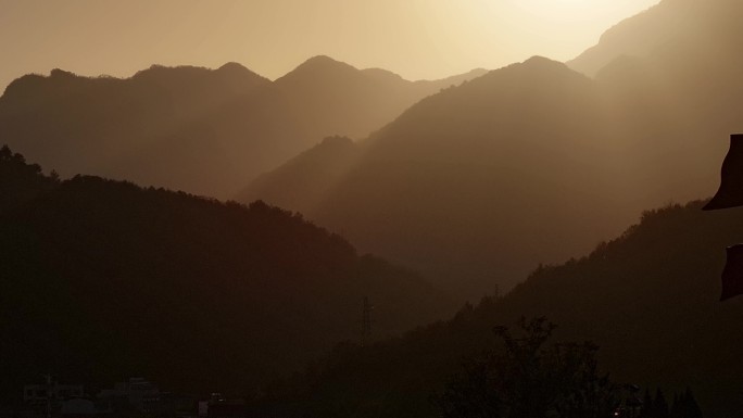 4K超清：大别山视频素材