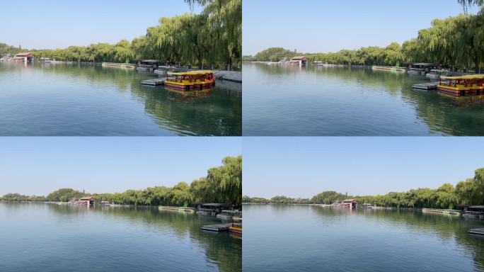 北京北海公园皇家园林北海古建筑北海公园