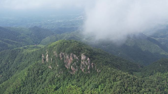 4K航拍山体云海