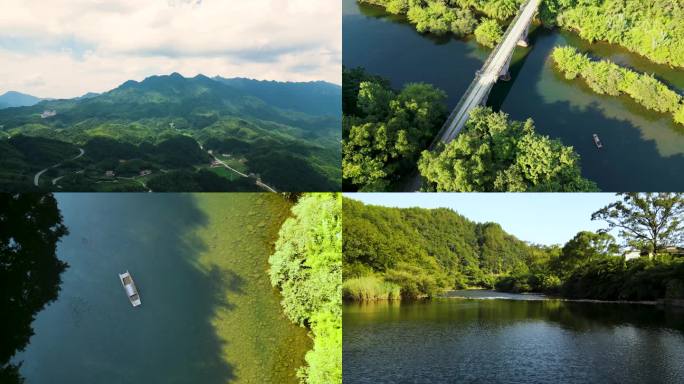 靖安 新农村 山林 水 穿