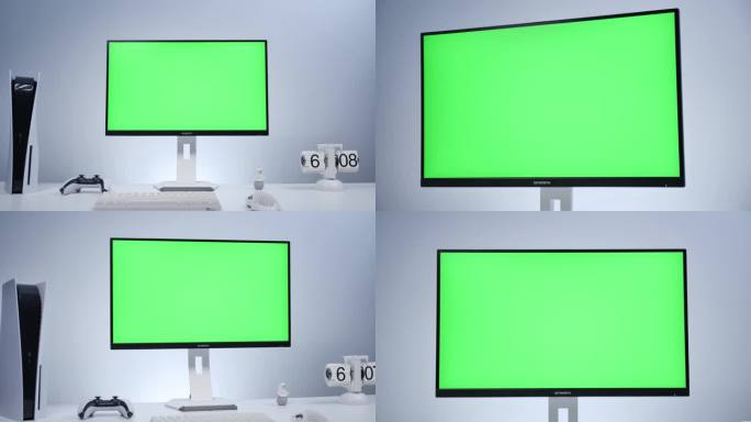 4k绿幕显示器/台式电脑抠像