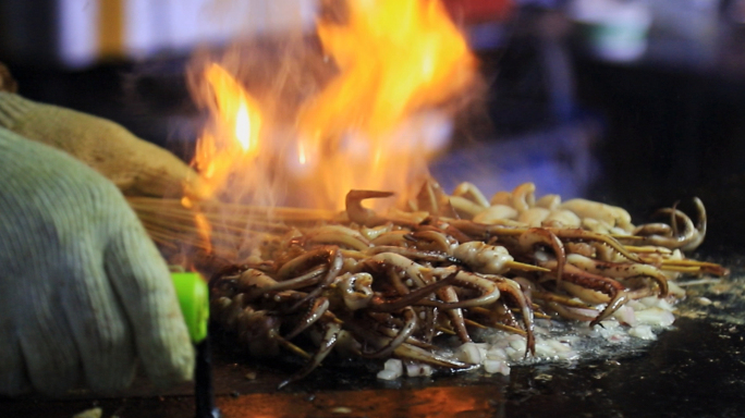 【高清50P】三江夜市美食街