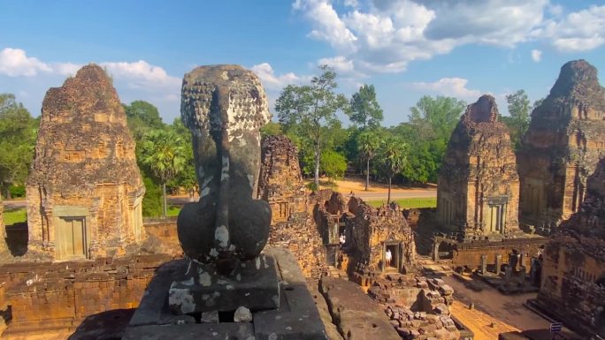 Pre-Rup，一座供奉湿婆神的寺庙山，一座高棉文明的寺庙，位于柬埔寨吴哥的领土上