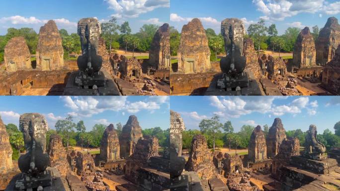 Pre-Rup，一座供奉湿婆神的寺庙山，一座高棉文明的寺庙，位于柬埔寨吴哥的领土上