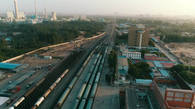 喀什老火车站外景