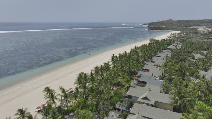 HDR印尼巴厘岛努沙杜瓦海滨度假村风光