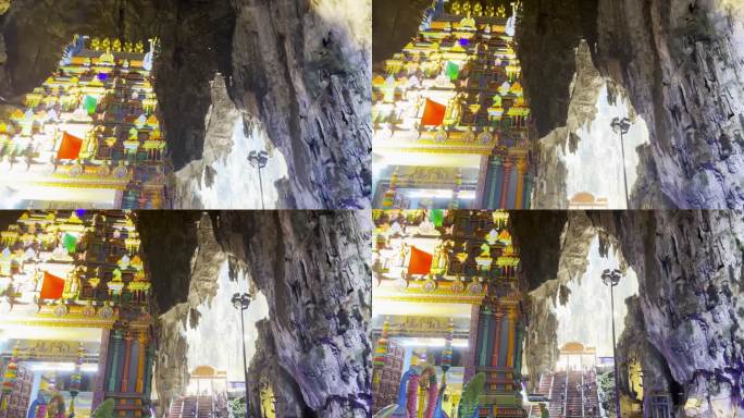 吉隆坡的拔都石窟是马来西亚最大的印度教景点之一