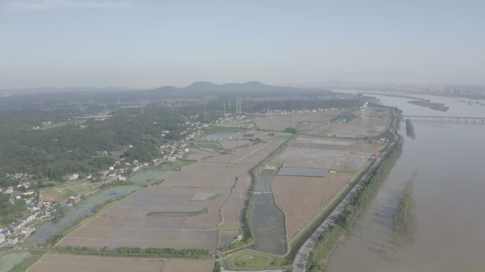 铜官窑古镇航拍街景