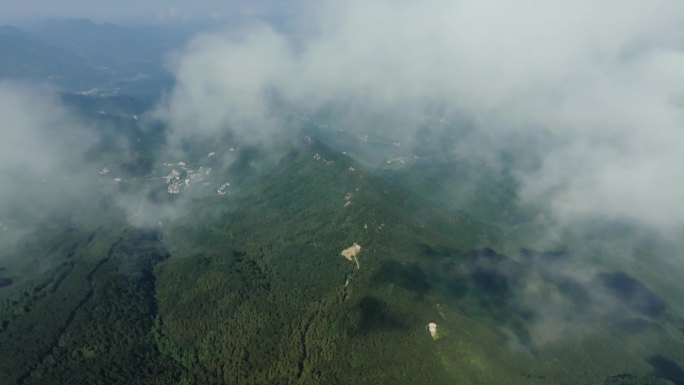 4K黄冈罗田薄刀峰航拍