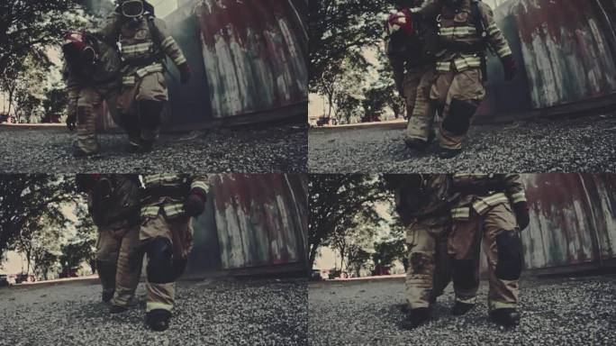 消防队员处境危险消防男人影像