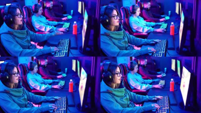 电脑游戏。玩乐娱乐外国人