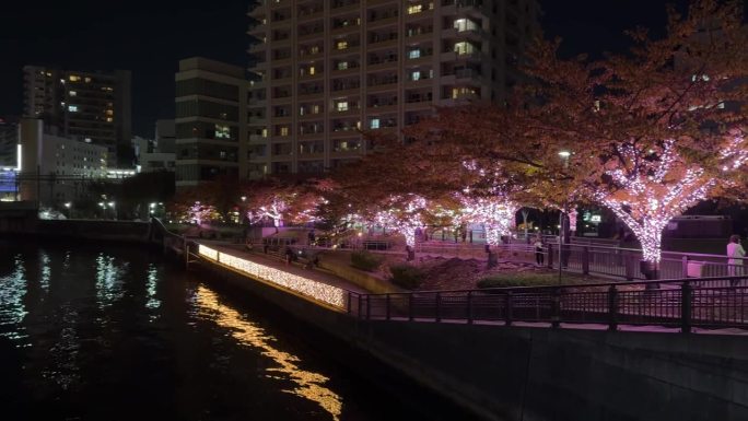东京目黑河照明2023
