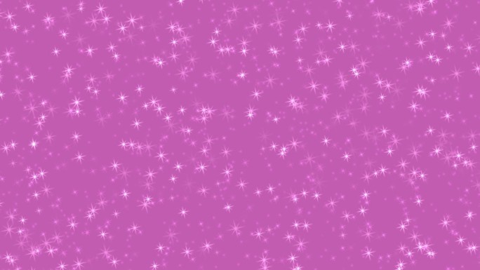 抽象的星星火花闪烁粉红色视频背景