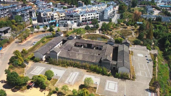 江西赣州明远第围 江西客家围屋 古建筑