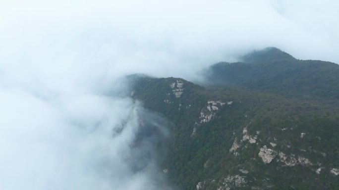 江西九江庐山地质公园深秋风光