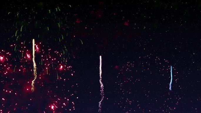烟花汇演烟花绽放烟花动画夜空烟火