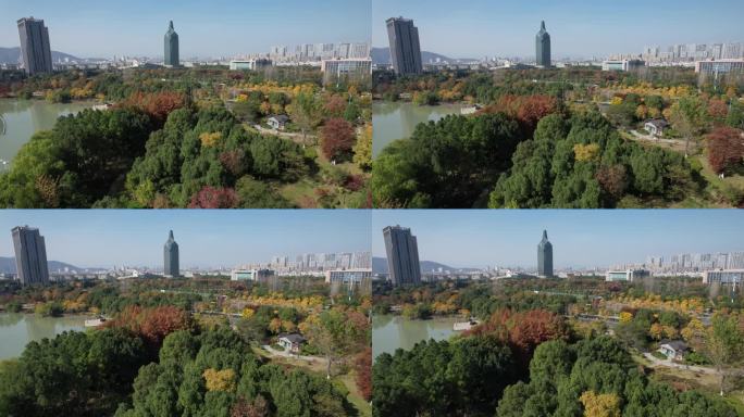 诸暨城区秋季景色