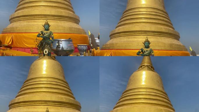 泰国曼谷金山寺的佛寺沙基寺